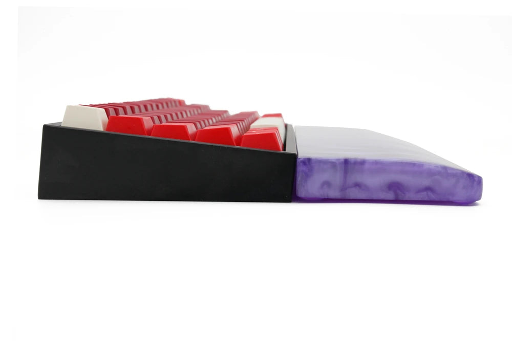 LOOP Resin Wrist Rest Handmade Wrist with Rubber feet for mechanical keyboards gh60 xd60 xd64 60% Poker 87